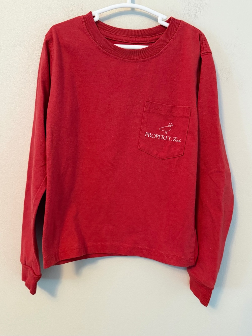 Properly Tied Long-Sleeve Pocket Tee